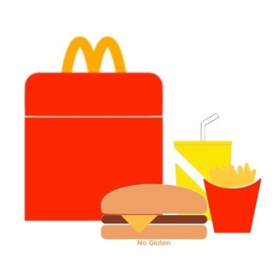 Happy Meal Cheeseburger No Gluten