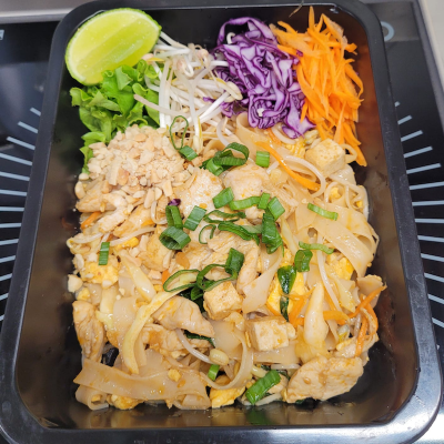 Royal padthai with tofu – tamarind and Prangins egg