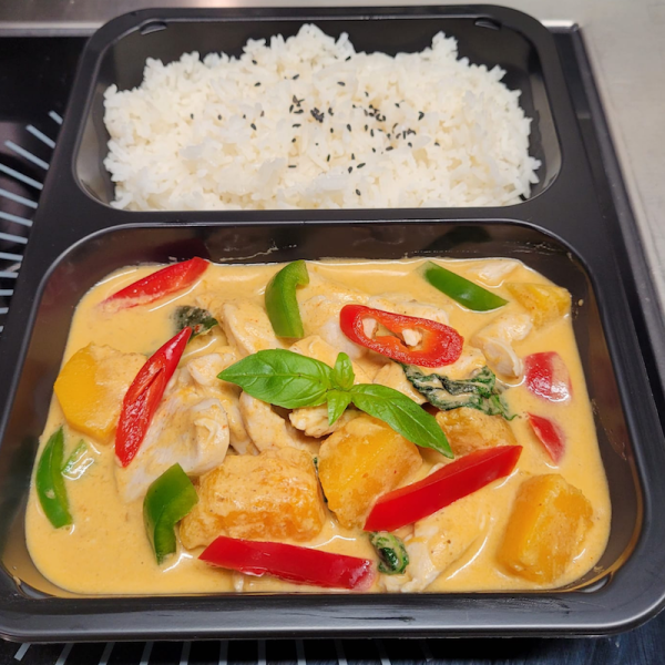 Curry rouge au poulet