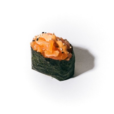 Nigiri Sushi - Gunkan Saumon Spicy