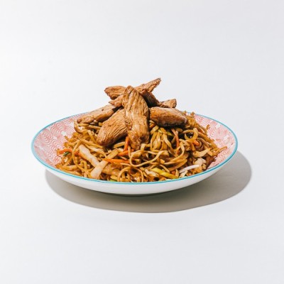 Chicken fried noodles