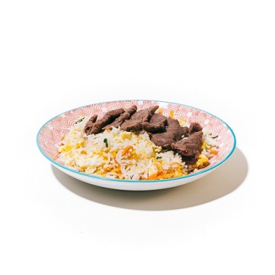 Fried rice with beef
