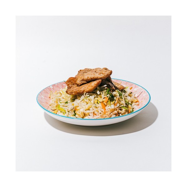 Riz sauté au poulet