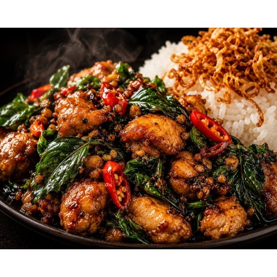 Poulet Basilic