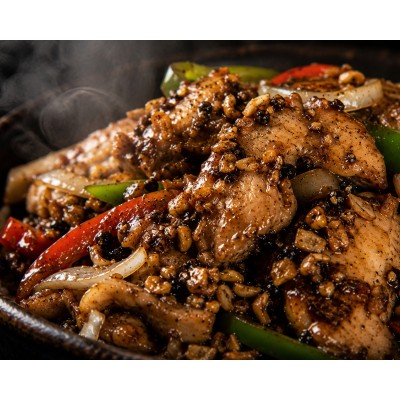 Garlic and Black Pepper Chicken