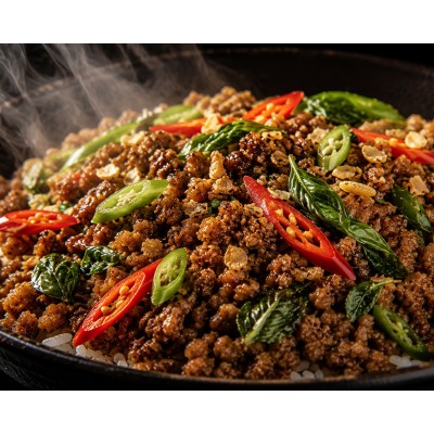 Ground Beef Basil