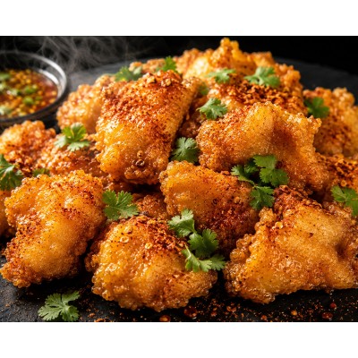 Crispy Chicken Spices Laab