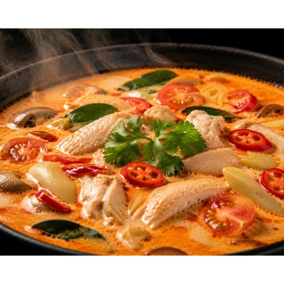 Tom Yum Poulet Crémeux
