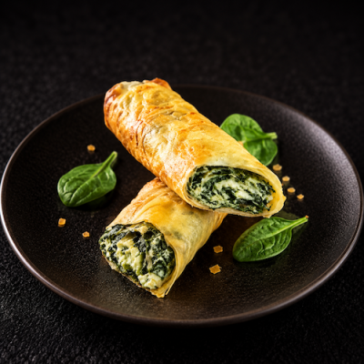 Crespelle Spinaci