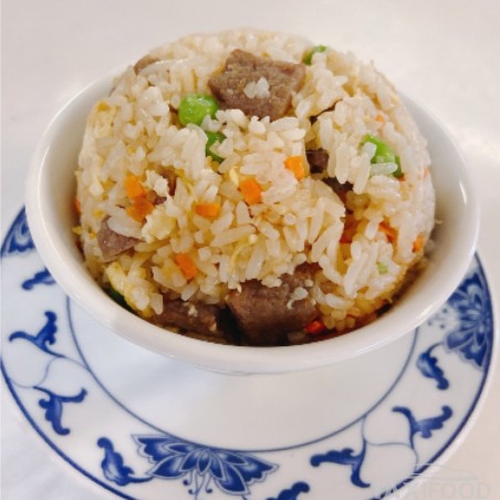 Fried rice with beef